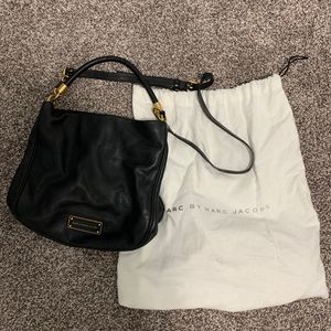 Marc by Marc Jacobs black leather crossbody